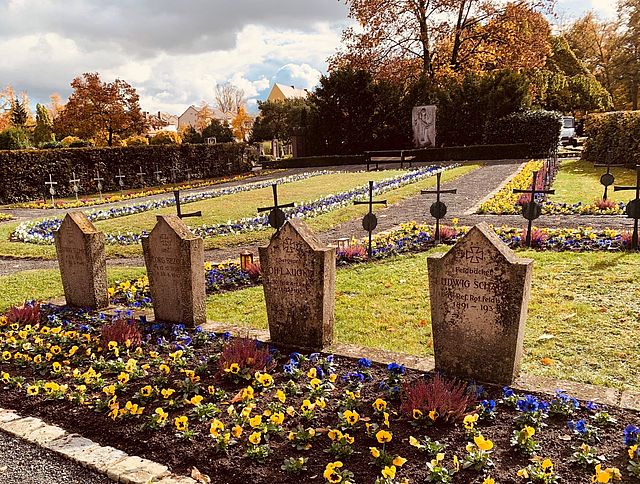 Kriegsgräber am Alten Friedhof Forchheim