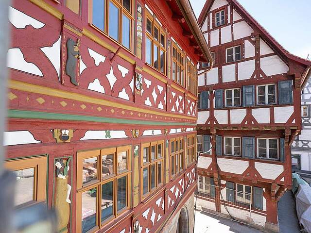 ©Nico Staudte/RAWFOTOS Sanierte Fassade des Rathauses in Forchheim
