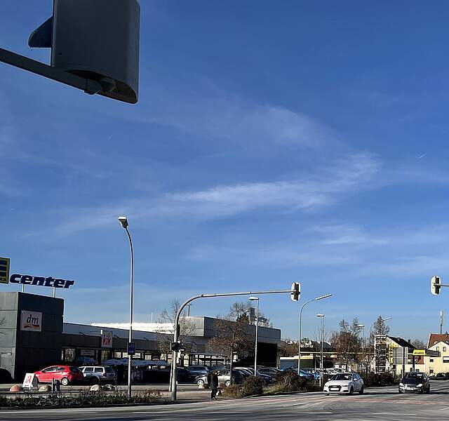 Bamberger Straße Bereich E-Center.
