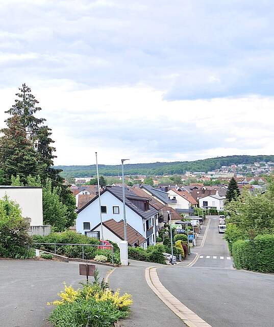 Blick über Forchheim Stadtteil Buckenhofen