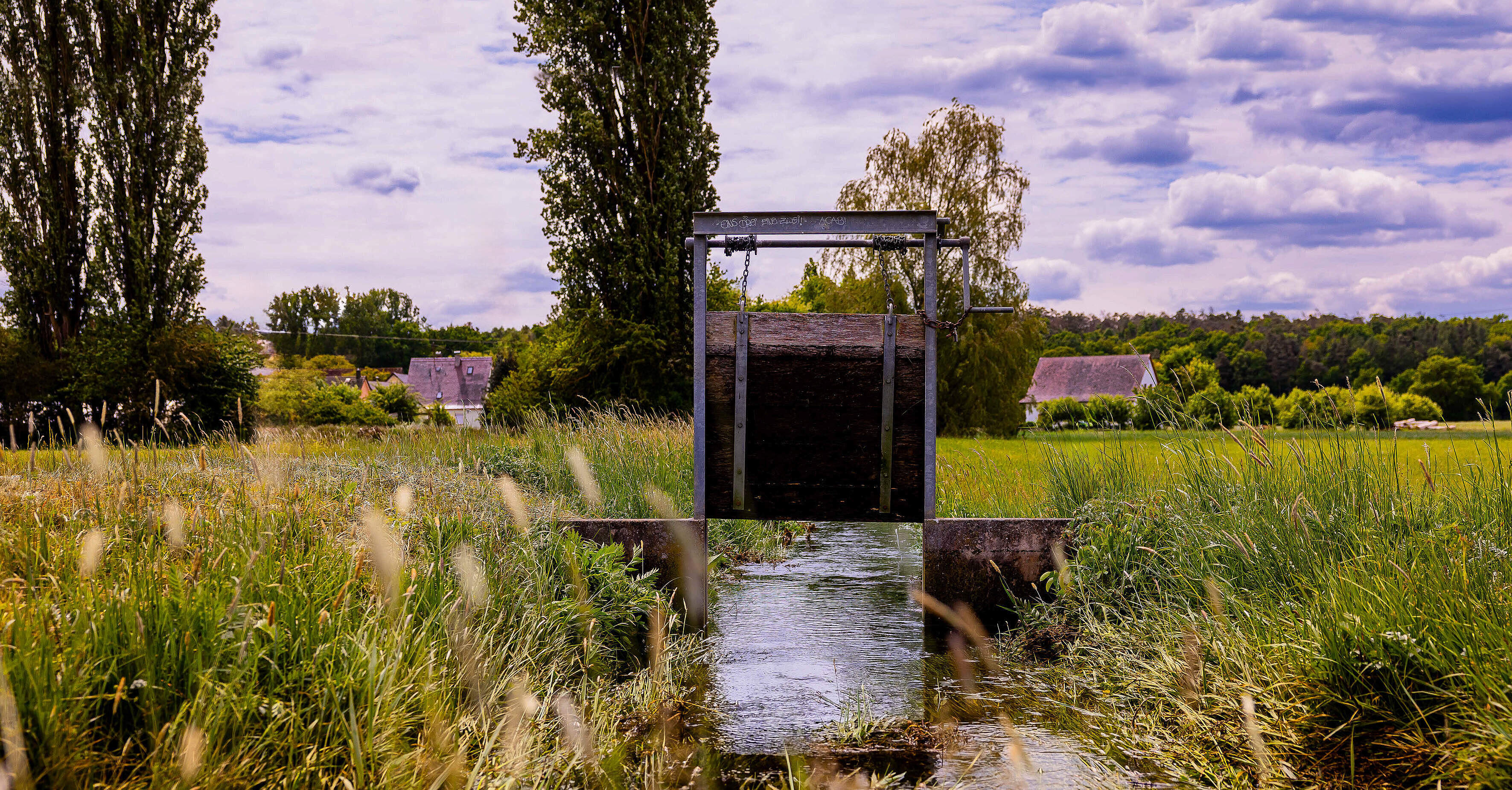Kleines Wehr der Wässerwiesen 