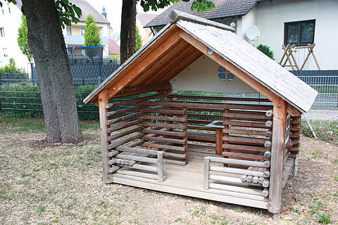 Spielhaus in der Kita