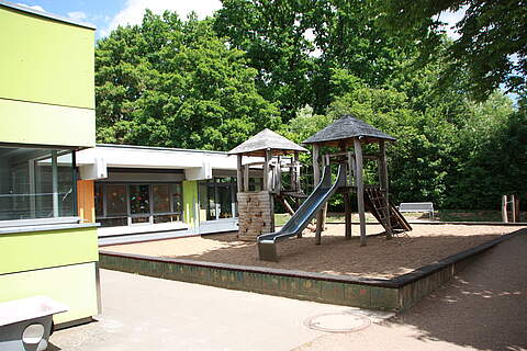 Rutschenturm in der Kita