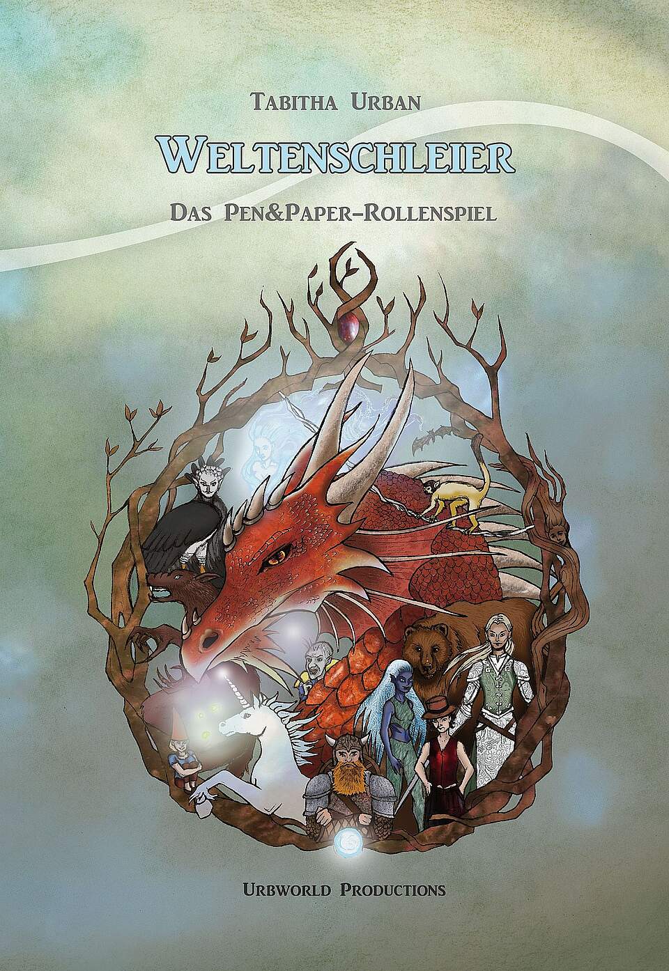 Weltenschleier Cover vom Buch Weltenschleier