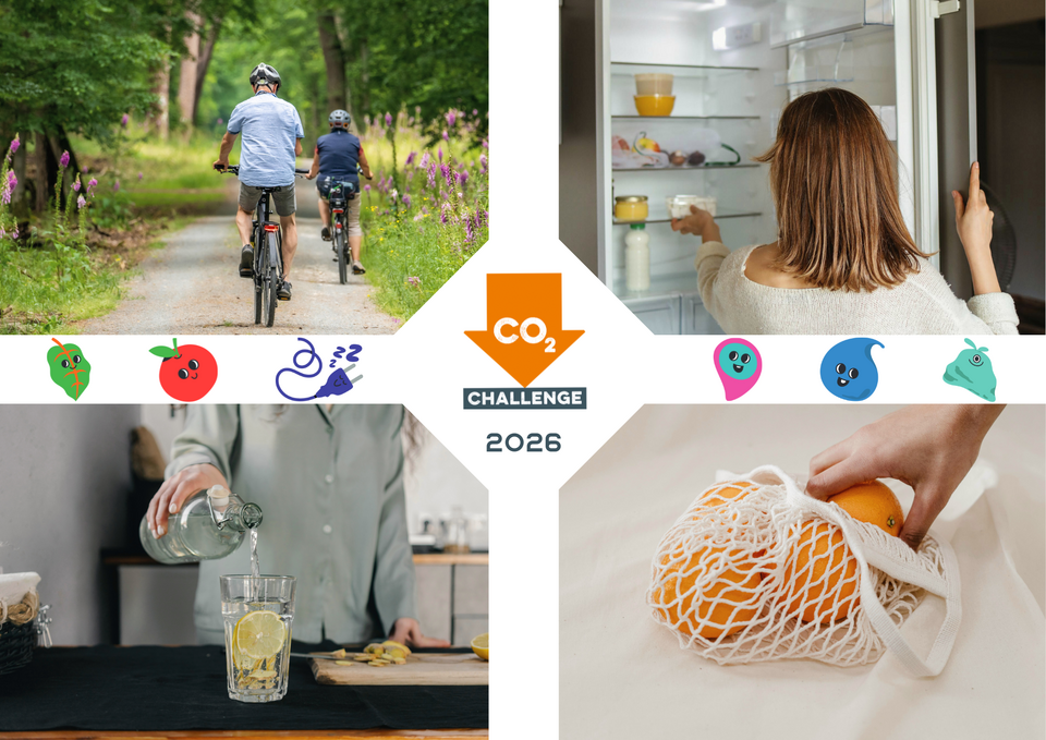 Kollage zur CO2 Challenge