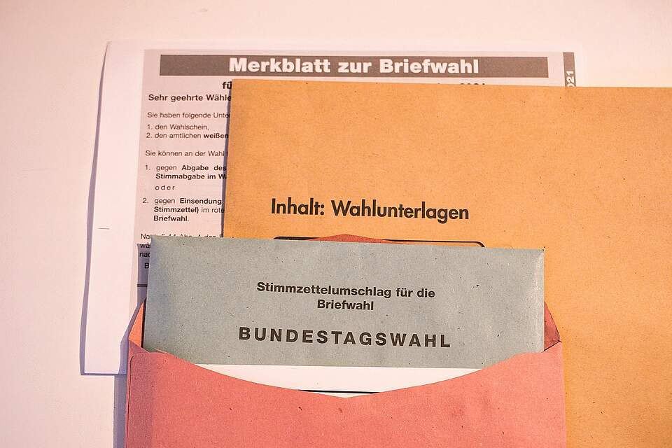 Briefwahlunterlagen Briefwahlunterlagen
