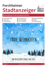 Amtsblatt Forchheimer Stadtanzeiger Ausgabe Nr. 26 2025