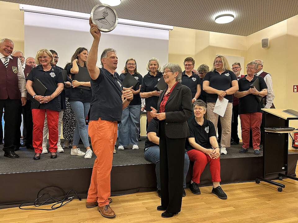 Konzert in Pößneck mit vielen Personen