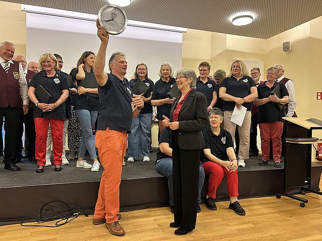 Konzert in Pößneck mit vielen Personen