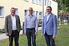 Von Links: Walter Mirschberger, Dr. Uwe Kirschstein, Herbert Fuchs