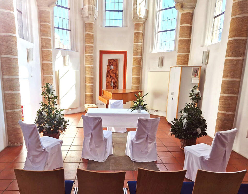 Trauarangement in St. Gereon