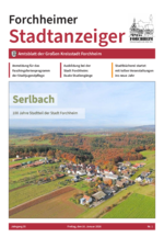 Amtsblatt Forchheimer Stadtanzeiger Ausgabe Nr. 1 2026