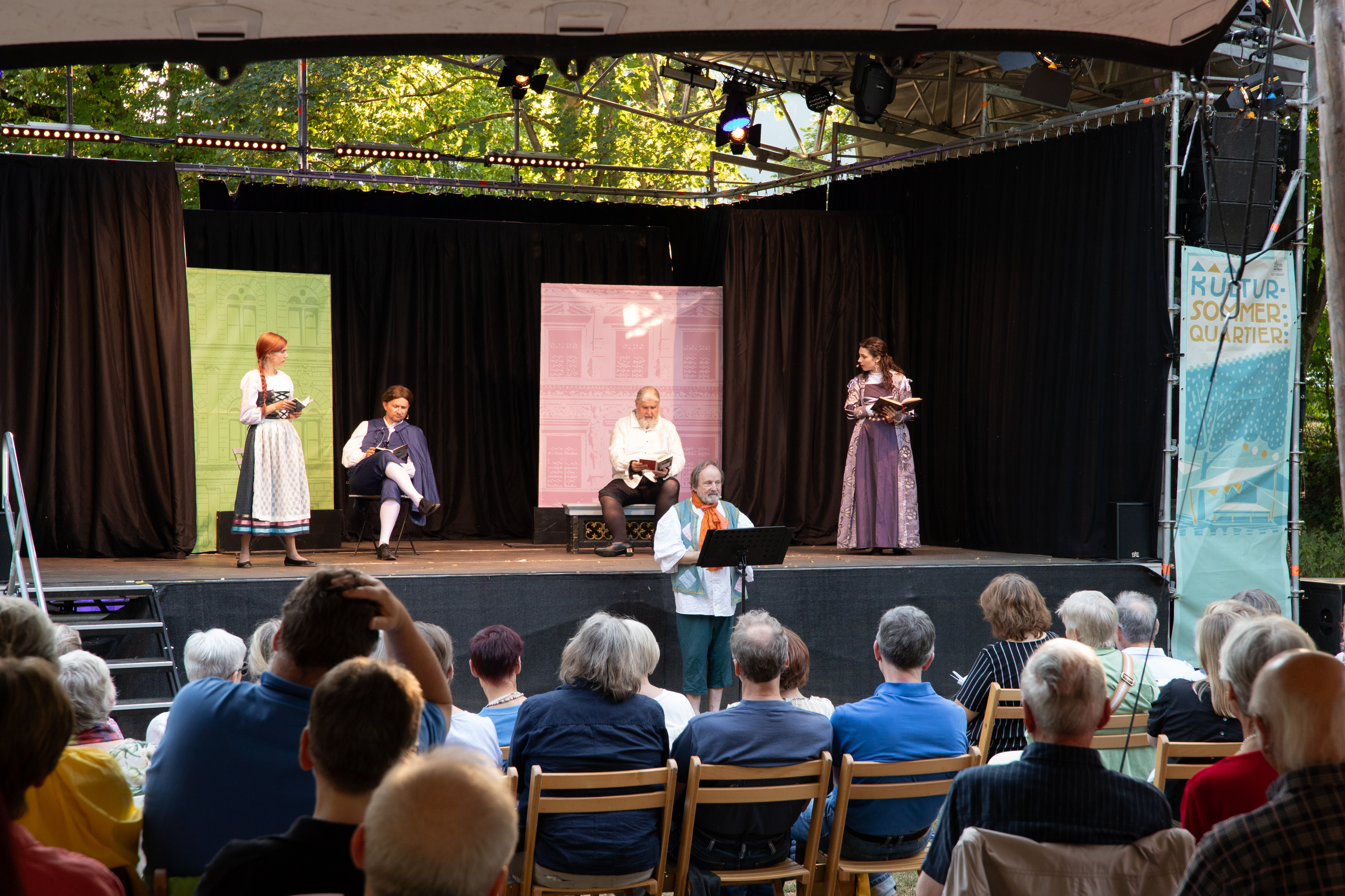 Fränkischer Theatersommer am 13.07.2025 im KulturSommerQuartier
