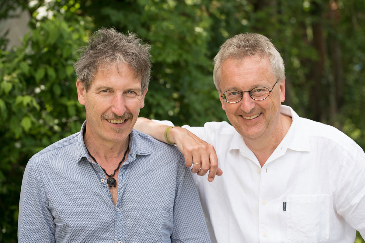 Helmut Haberkamm und Johann Müller